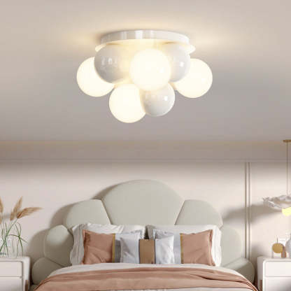 Minimalist Iron Bubble Dragon Ball Ceiling Light