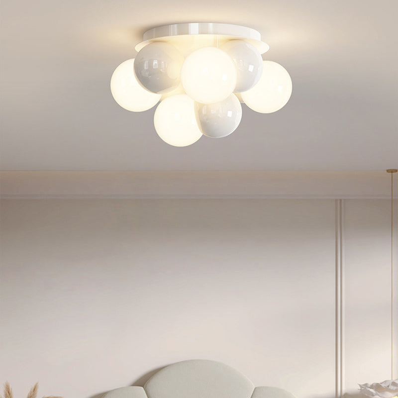 Minimalist Iron Bubble Dragon Ball Ceiling Light