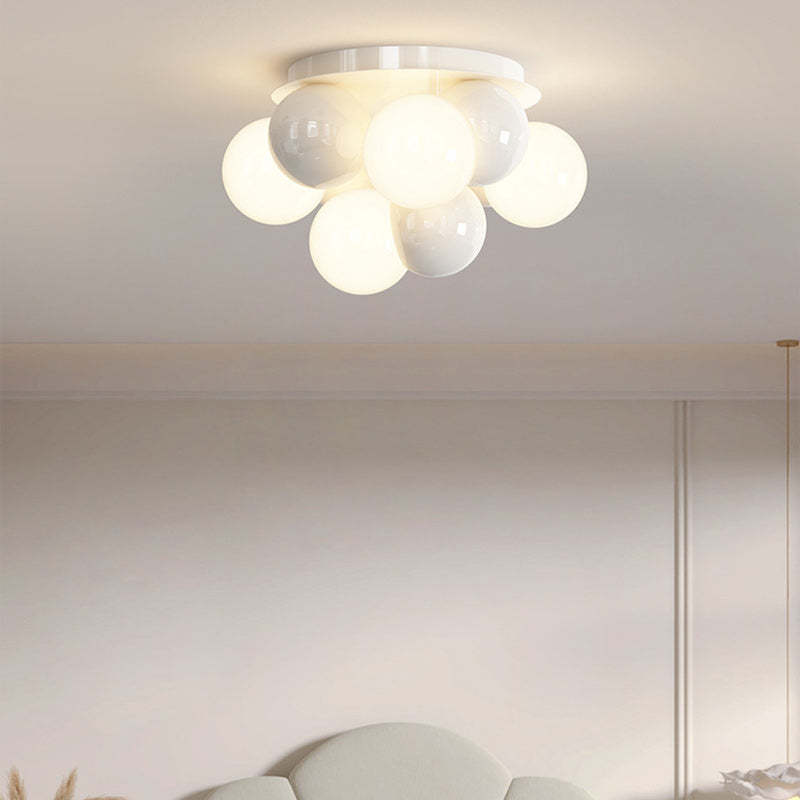 Minimalist Iron Bubble Dragon Ball Ceiling Light