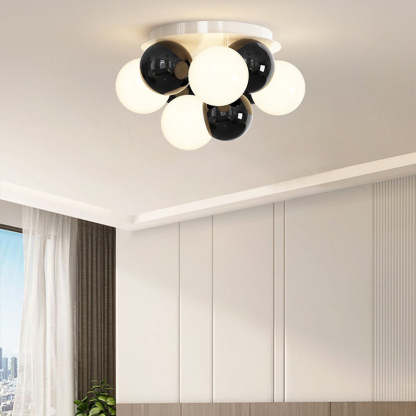 Minimalist Iron Bubble Dragon Ball Ceiling Light