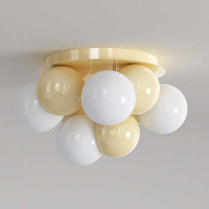 Minimalist Iron Bubble Dragon Ball Ceiling Light