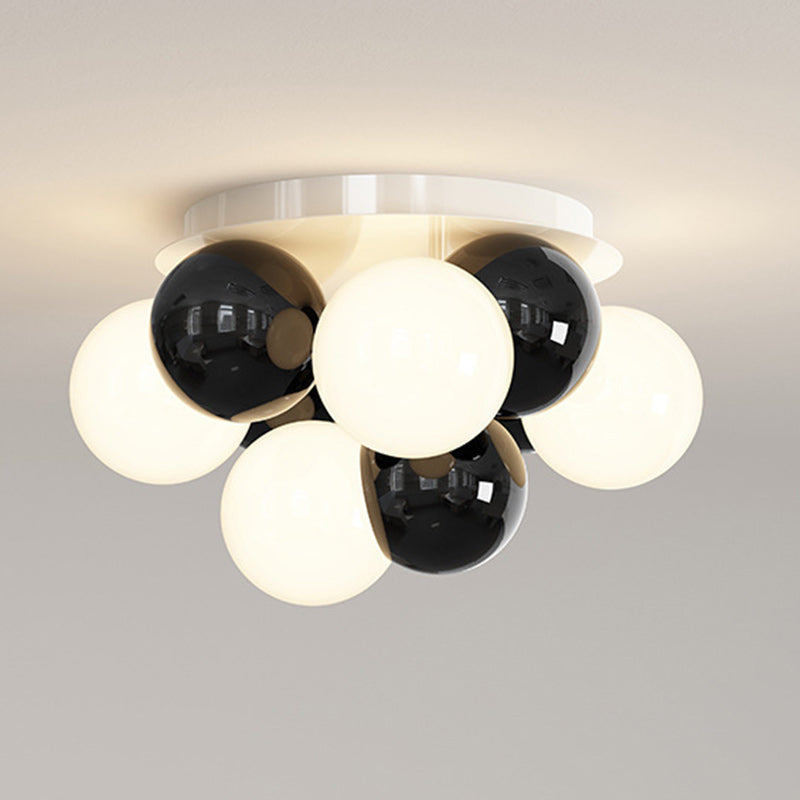 Minimalist Iron Bubble Dragon Ball Ceiling Light