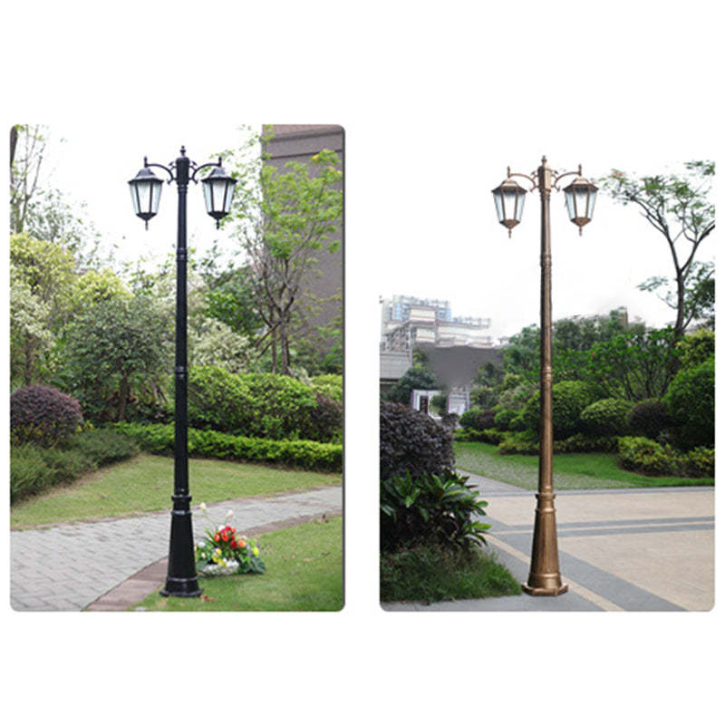 European Aluminum Lantern-Style Outdoor