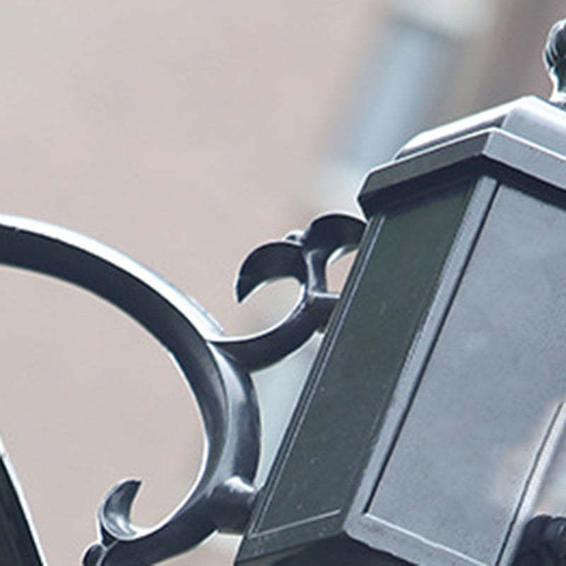 European Aluminum Lantern-Style Outdoor