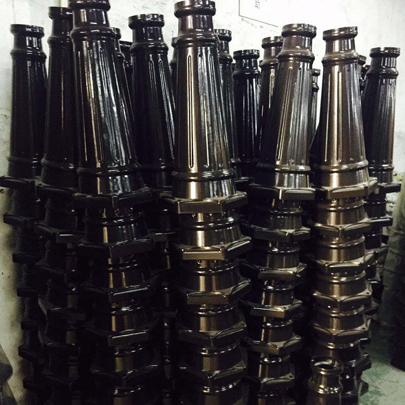 European Aluminum Lantern-Style Outdoor