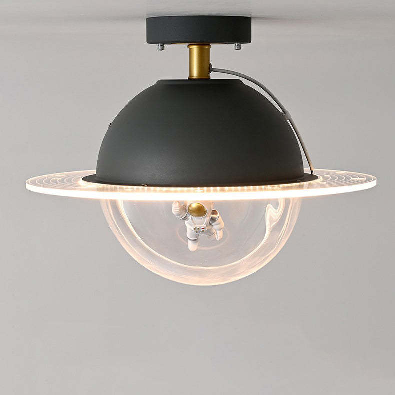 Contemporary Kids Iron Resin Ceiling Light