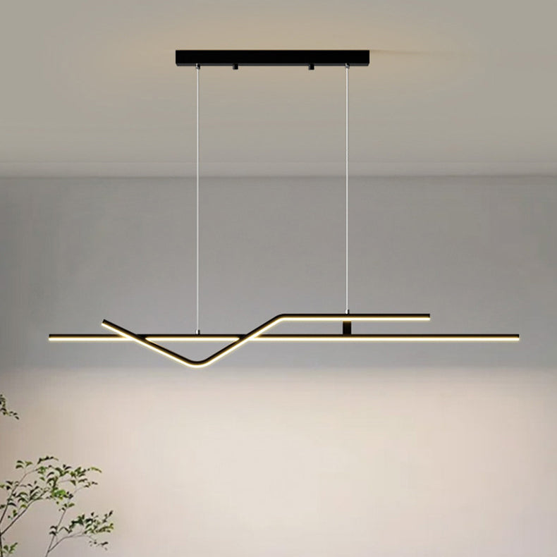 Minimalist Metal Aluminum Chandelier — Small - A / Infinitely Dimmable / White - 220V-240V For UK/AU
