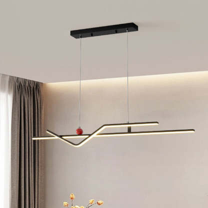 Minimalist Metal Aluminum Chandelier