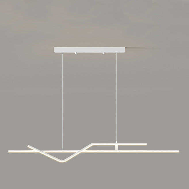 Minimalist Metal Aluminum Chandelier