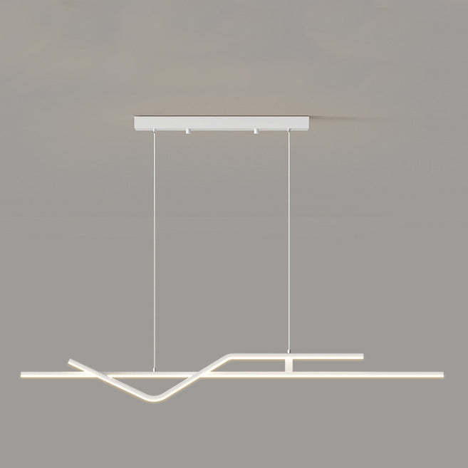 Minimalist Metal Aluminum Chandelier