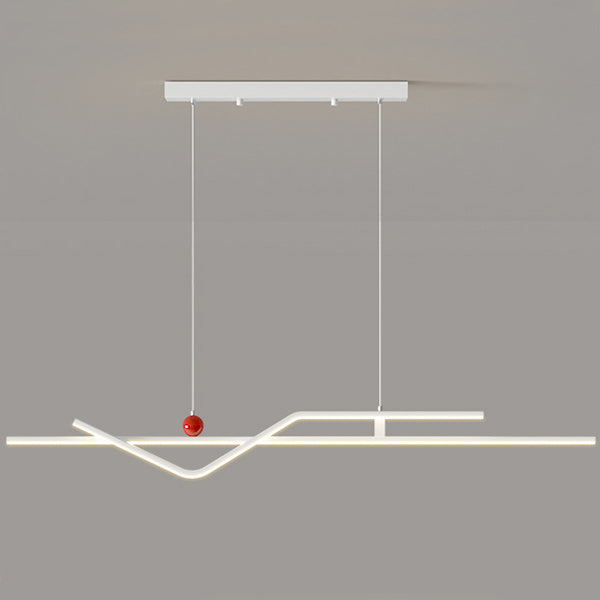 Minimalist Metal Aluminum Chandelier