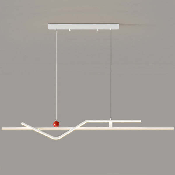 Minimalist Metal Aluminum Chandelier