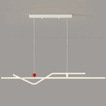 Minimalist Metal Aluminum Chandelier
