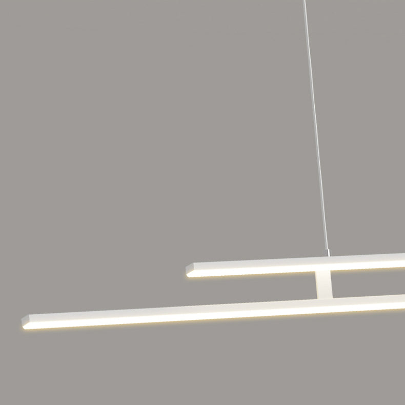 Minimalist Metal Aluminum Chandelier — Large - A / Infinitely Dimmable / Black - 220V-240V For UK/AU