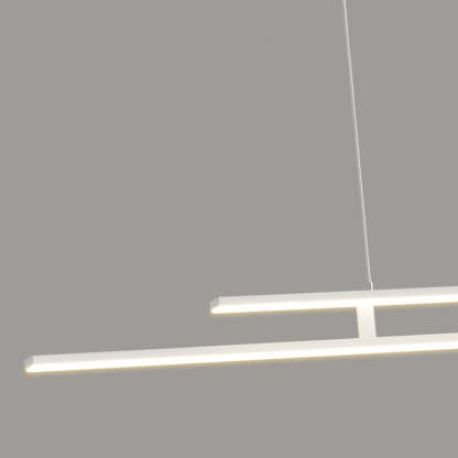Minimalist Metal Aluminum Chandelier — Large - A / Infinitely Dimmable / Black - 220V-240V For UK/AU