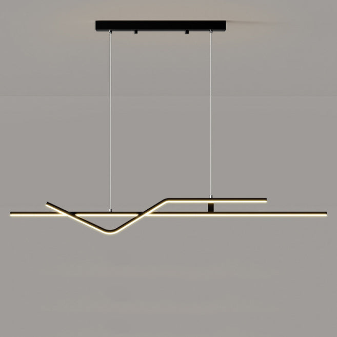 Minimalist Metal Aluminum Chandelier