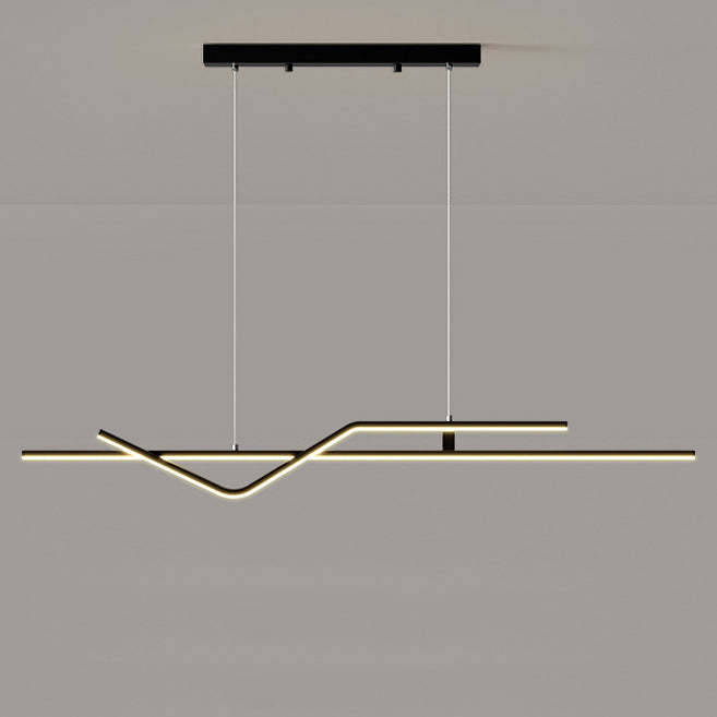 Minimalist Metal Aluminum Chandelier