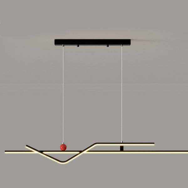 Minimalist Metal Aluminum Chandelier