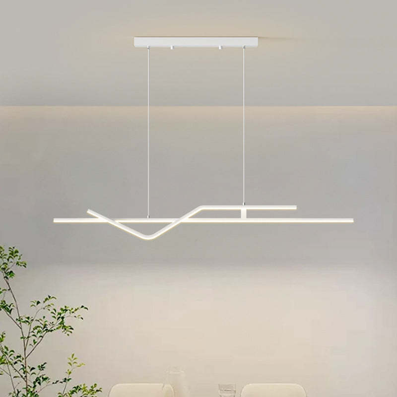 Minimalist Metal Aluminum Chandelier — Small - A / Infinitely Dimmable / Black - 220V-240V For UK/AU