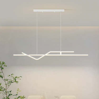 Minimalist Metal Aluminum Chandelier — Small - A / Infinitely Dimmable / Black - 220V-240V For UK/AU
