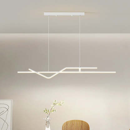 Minimalist Metal Aluminum Chandelier — Large - B / Infinitely Dimmable / Black - 220V-240V For UK/AU