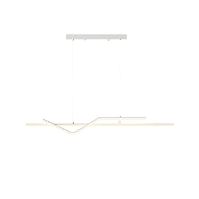 Minimalist Metal Aluminum Chandelier
