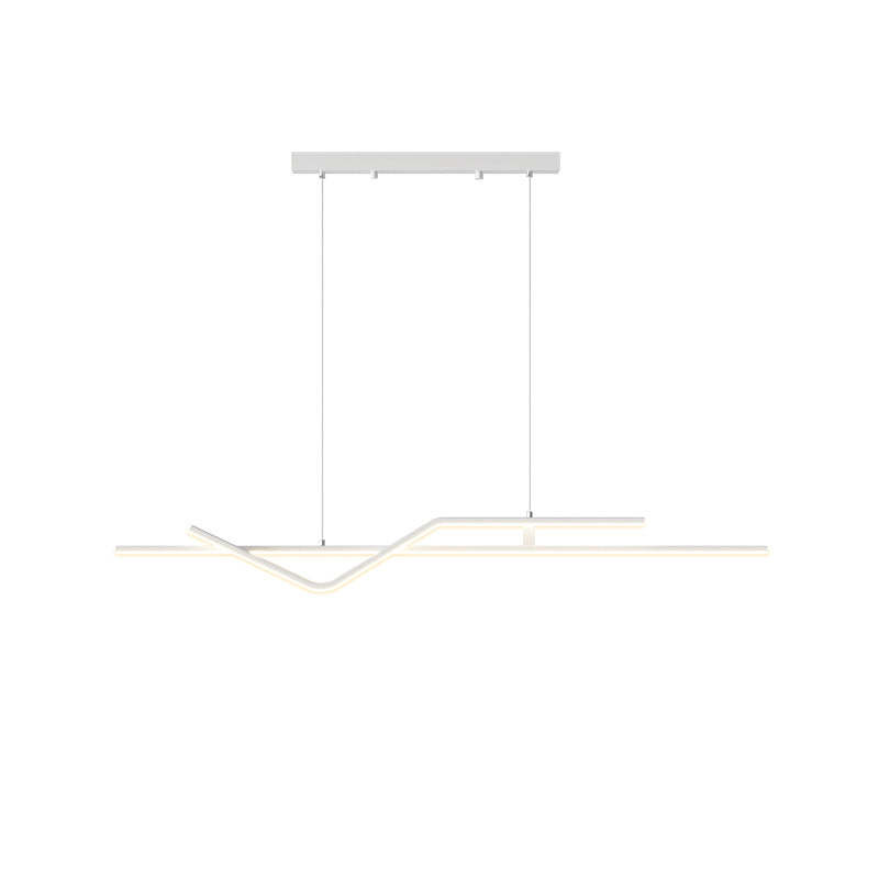 Minimalist Metal Aluminum Chandelier