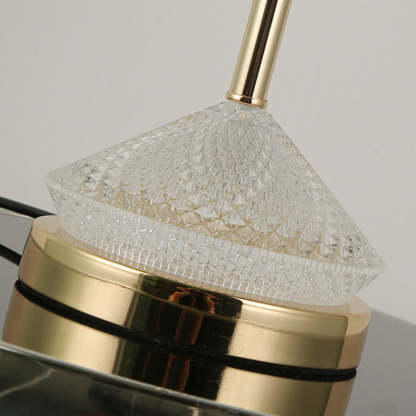 Transitional Stainless Steel LED Table Lamp