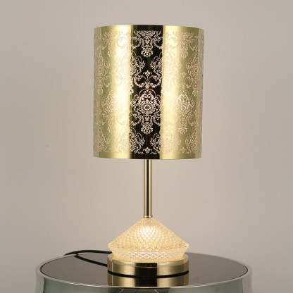 Transitional Stainless Steel LED Table Lamp — Forest / Warm Light(3000K) / 220V-240V For UK/AU