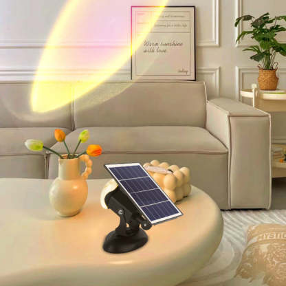 Modern Solar Aluminum Camera-Shaped Outdoor
