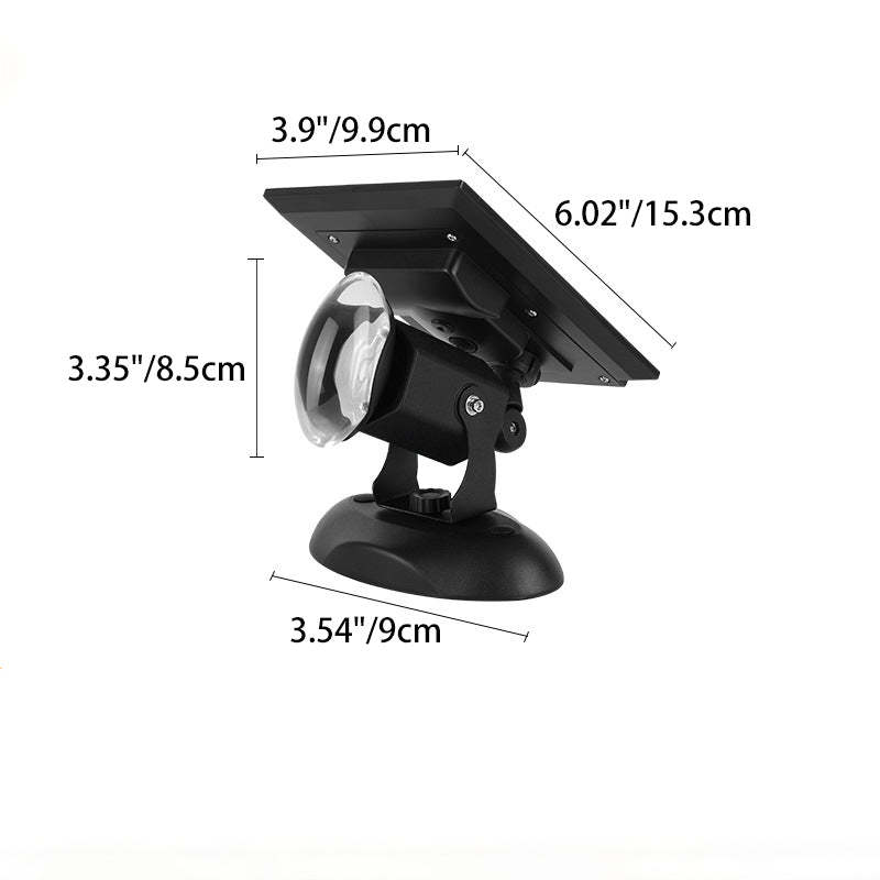Modern Solar Aluminum Camera-Shaped Outdoor