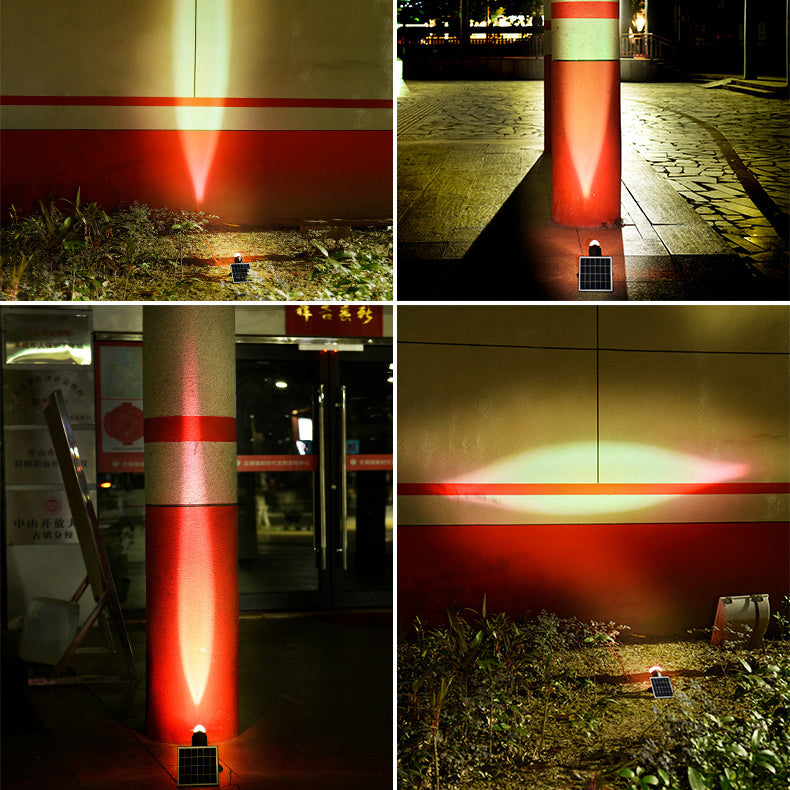 Modern Solar Aluminum Camera-Shaped Outdoor