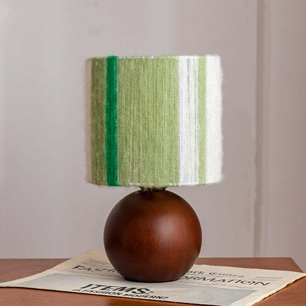 French Oak Table Lamp
