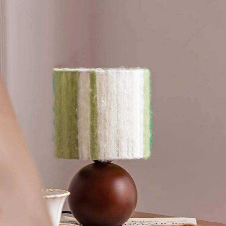 French Oak Table Lamp