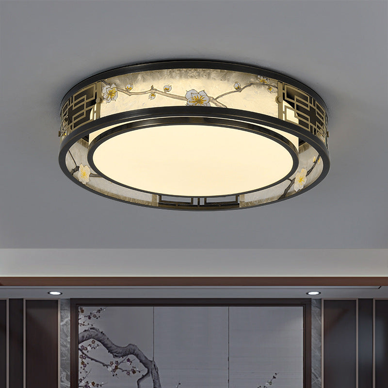 Chinese Brass Flush Mount Light - Rs