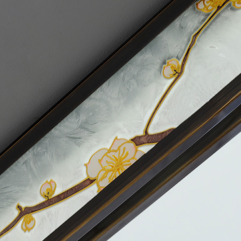 Chinese Brass Flush Mount Light - Rs