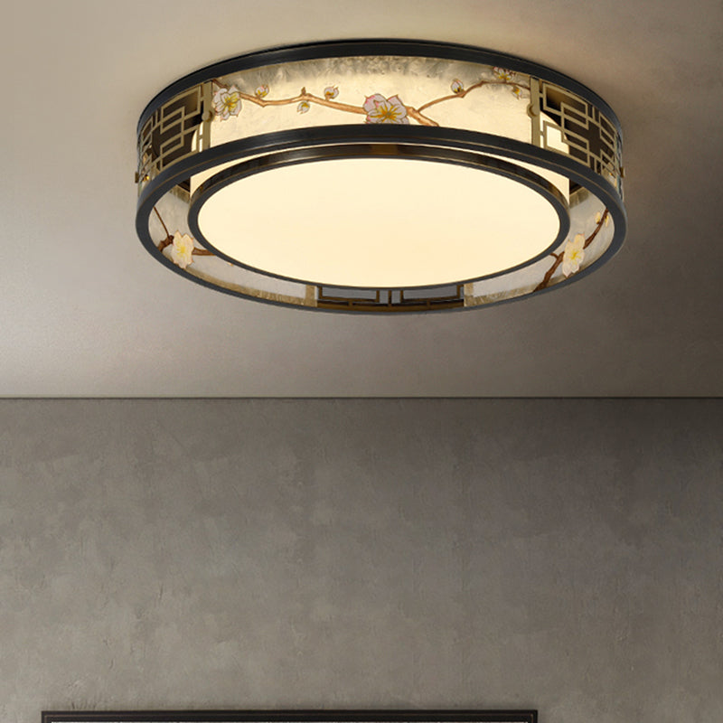 Chinese Brass Flush Mount Light - Rs