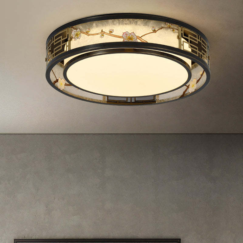 Chinese Brass Flush Mount Light - Rs