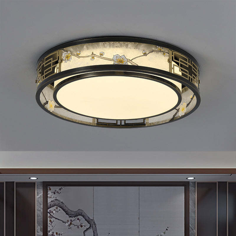 Chinese Brass Flush Mount Light - Rs