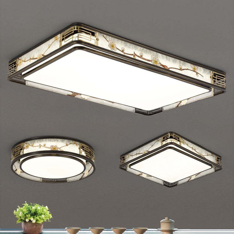 Chinese Brass Flush Mount Light - Rs