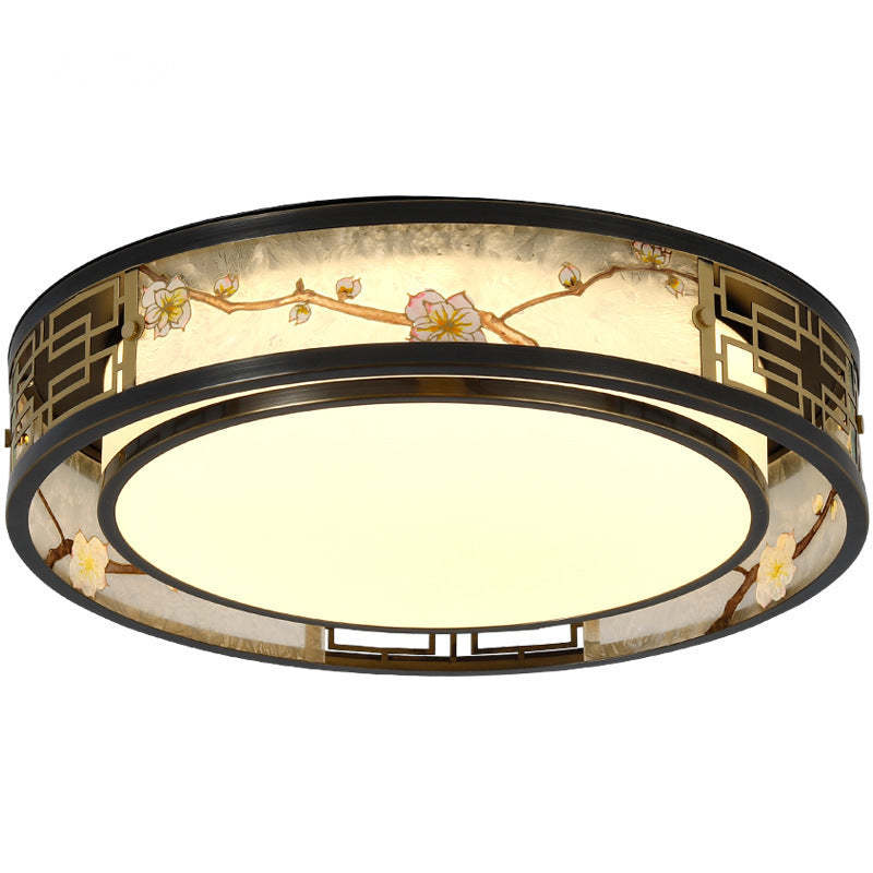 Chinese Brass Flush Mount Light - Rs