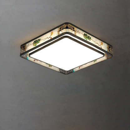 Chinese Brass Flush Mount Light - Rs