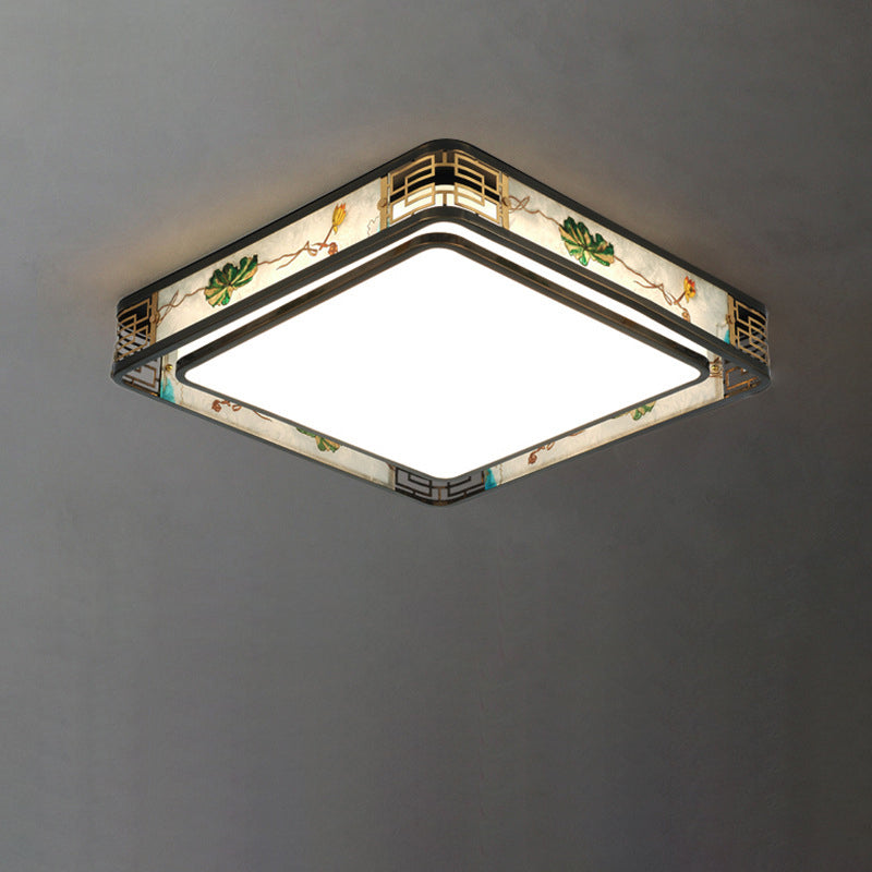 Chinese Brass Flush Mount Light - Rs