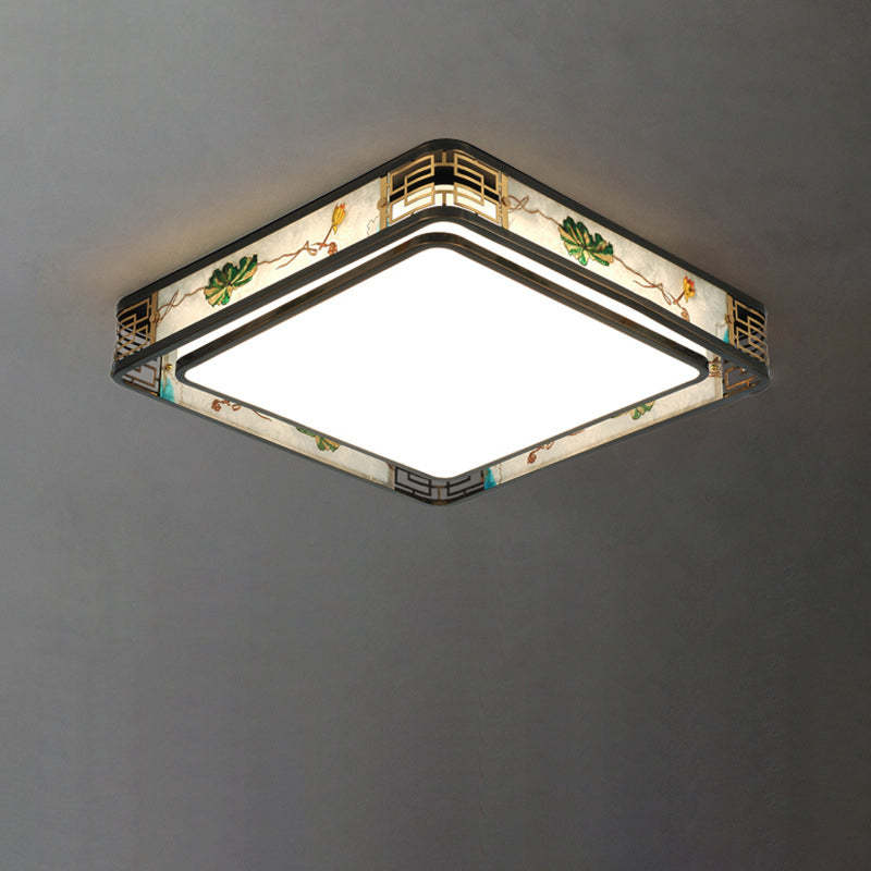 Chinese Brass Flush Mount Light - Rs