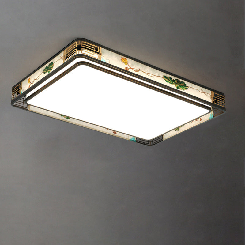 Chinese Brass Flush Mount Light - Rs