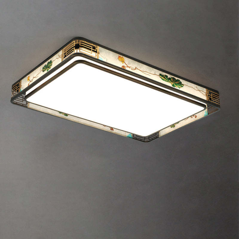 Chinese Brass Flush Mount Light - Rs