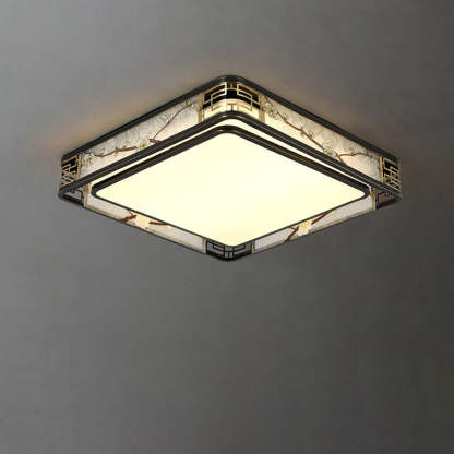 Chinese Brass Flush Mount Light - Rs