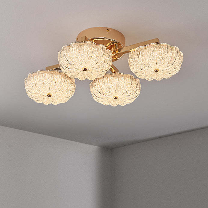 Modern Aluminum Acrylic Frosted Ceiling Light