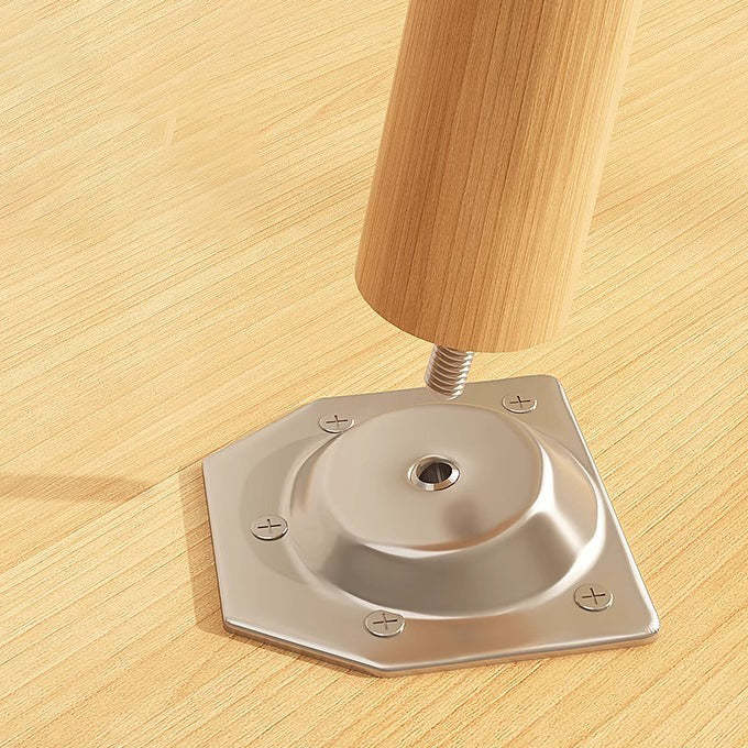 Minimalist Metal Wood Cloud Coffee Table