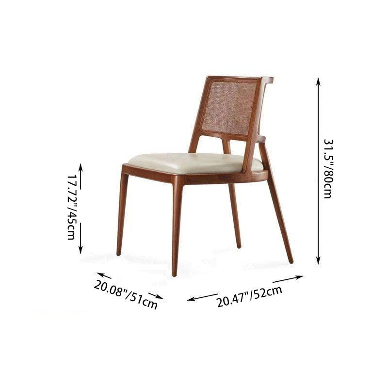 Vintage Microfiber Leather Living Room Chair — With Arm / Black